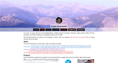 Desktop Screenshot of leonoverweel.com